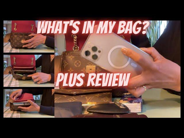 WHAT‘S IN MY BAG || PLUS REVIEW || LOUIS VUITTON PASSY BAG  || JEAN LENNERTZ