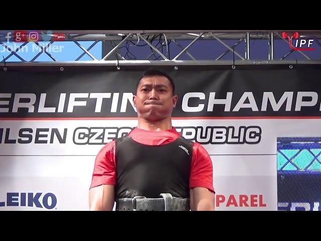 Muhammad Yusup - 815kg 7th Place 83kg - IPF World Open Powerlifting Championship 2017