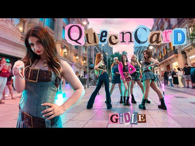 [KPOP IN PUBLIC] (G)I-DLE ((여자)아이들) _ QUEENCARD | Dance Cover by EST CREW from Barcelona