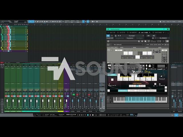 FA Sound - Arabesk Strings - Turkish/Oriental VST Kontakt Library - Live Performance with Korg Pa3x