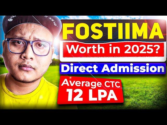 Fostiima Business School: 12 LPA Average CTC  | Direct Admission | Honest Review 