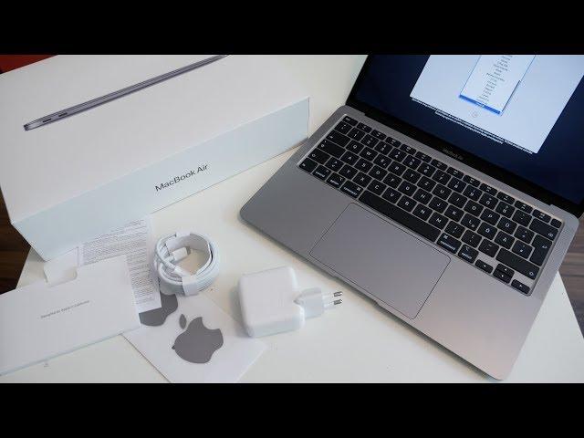 Apple MacBook Air 2020 Unboxing und erster Eindruck