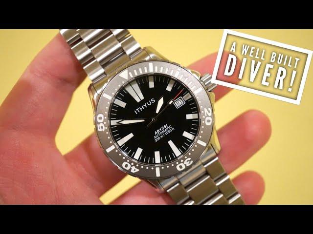 ITHYUS ABYSSI 300M Dive Watch Review - Assembled in the USA