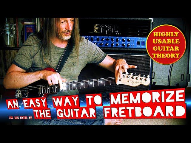 An Easy Way to MEMORIZE all the NOTES on the GUITAR FRETBOARD  Guitar-Nerdery 058