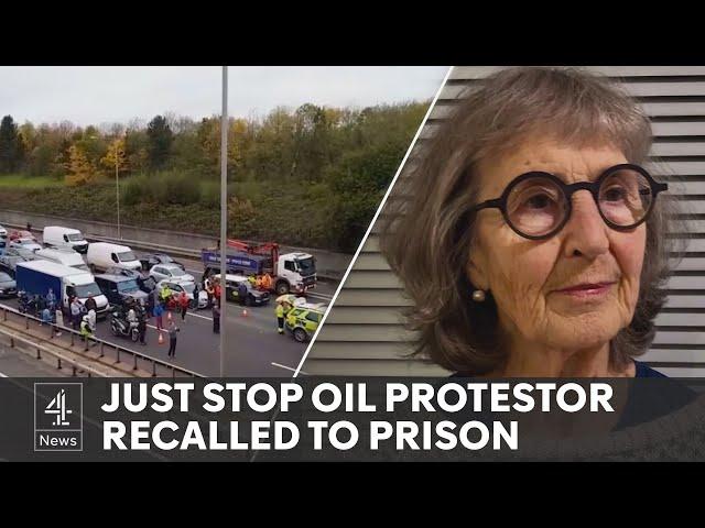 77-year-old Just Stop Oil protester recalled to prison for Christmas