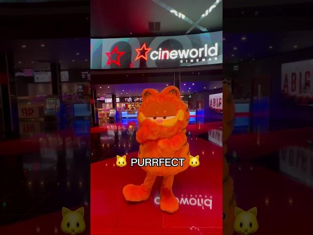 We're looking for a place with movies... #Garfield #Cineworld #Cinema #GarfieldMovie #Shorts