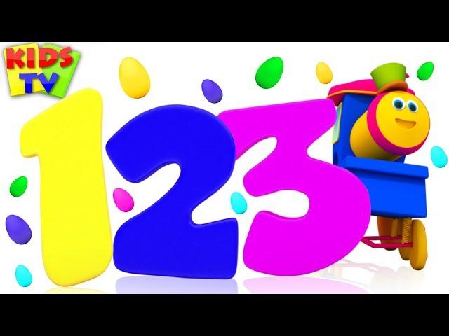 Learn Numbers and Colors with Surprise Eggs | Bob Fun Series for Kids