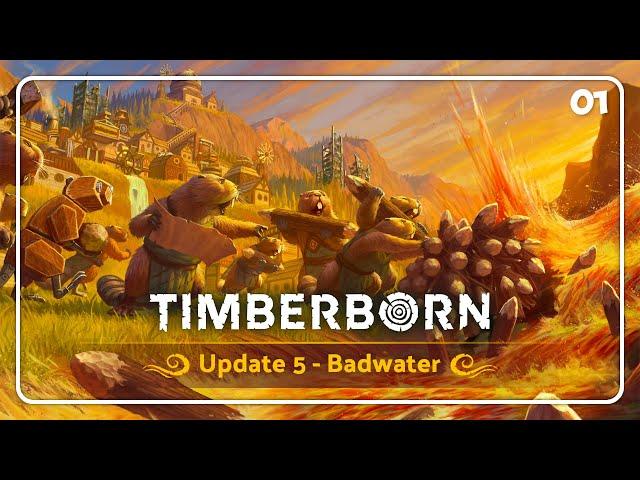 UPDATE 5 de este JUEGAZO - TIMBERBORN Gameplay Español Ep1