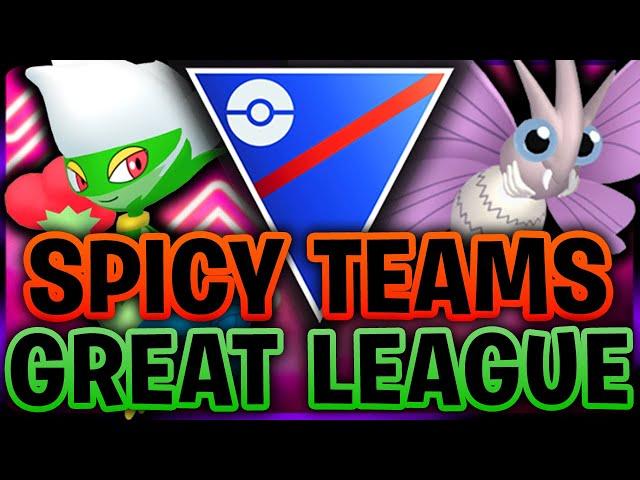 TOP 10 SPICY TEAM WITH *BUFFED* POKEMON FOR SEASON 22 POKEMON GO | GO BATTLE LEAGUE