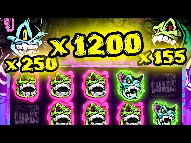 HUGE WINS on $2000 CHAOS CREW 2 SPINS!!