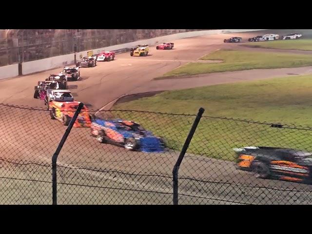 Corrigan Oil Speedway Legends of Spartan Memorial Modified A feature 8/25/24 (Video 1 of 2)