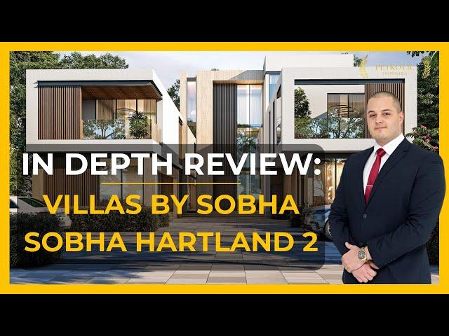 Sobha Hartland 2 Luxury Villas for Sale Dubai