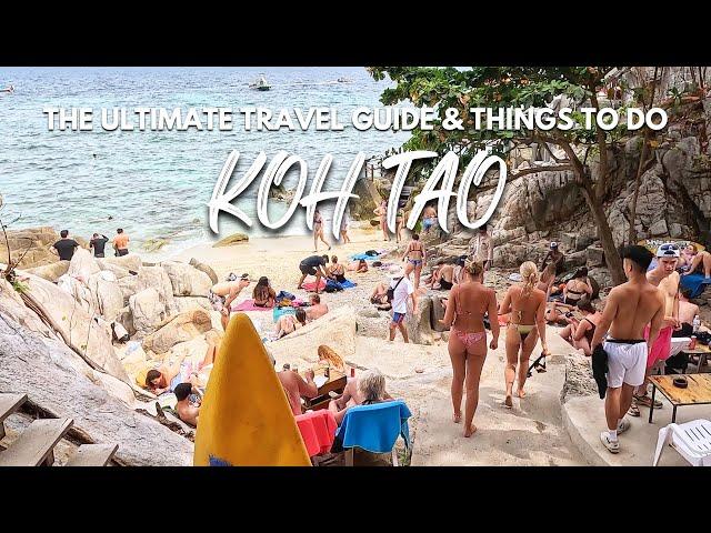 [New! 2024] [4K] Koh Tao | The Diving Paradise - With Captions [Places to Visit in Thailand]