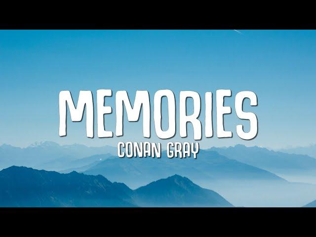 Conan Gray - Memories (Lyrics)