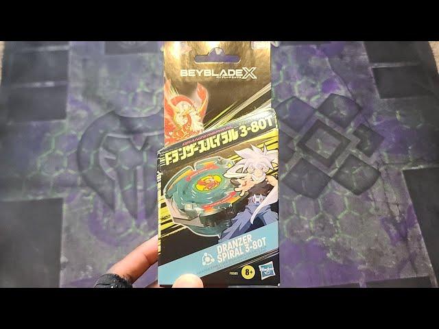 GREEN BEANS?! NEW Hasbro Beyblade X Green Dranzerspiral Unboxing!