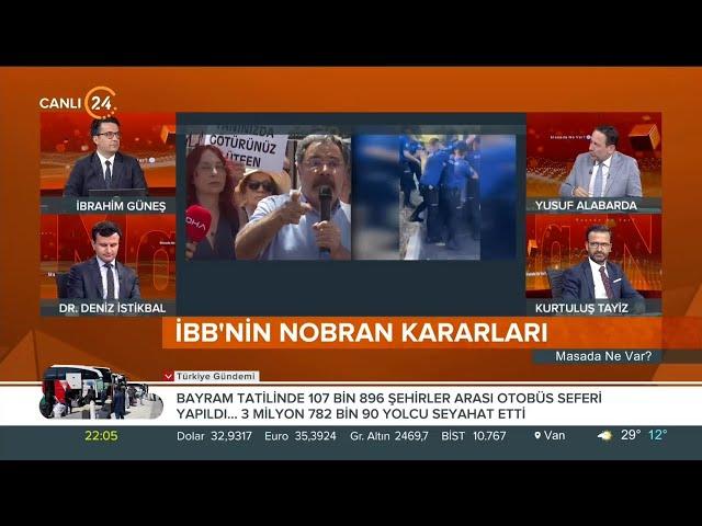 İbrahim Güneş ile “Masada Ne Var?” / İstanbul Ağır Ağır Çürüyor  - 24 06 2024