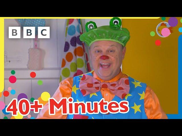 Mr Tumble's Five Little Speckled Frogs Song and more!  |  40+ Minutes Compilation