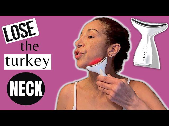 NEW Deplux Neck LED Device Video Get rid of Neck SAGGING SKIN? Check out this DEMO and REVIEW!!