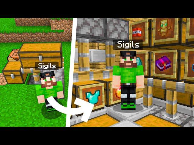 Building an INSANE Storage System in Camp Minecraft