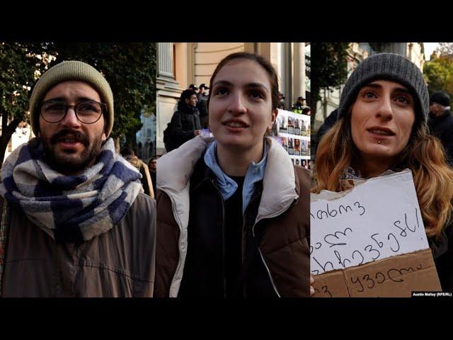 After Police Brutality, Georgian Protesters Say They Will Continue