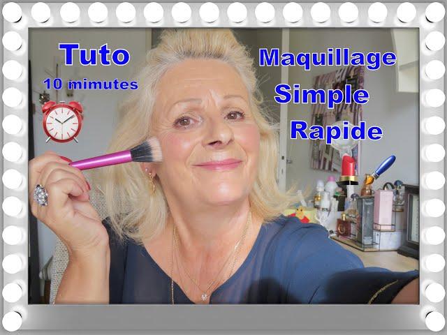 Tuto maquillage simple et rapide en 10 minutes ⏰ Top chrono