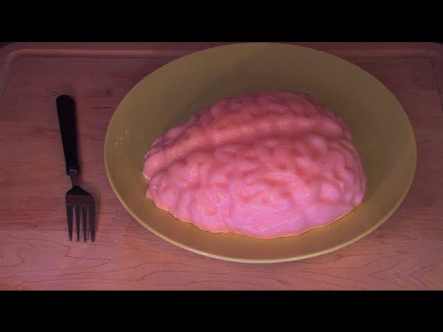 Thrifty Thursday: JELL-O Brain - ASMR - Soft Spoken, Crinkling, Tapping, Pouring, Sticky Fingers