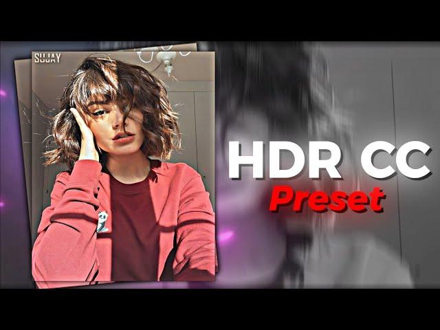 HDR CC Preset || Alight Motion Free Preset & Xml