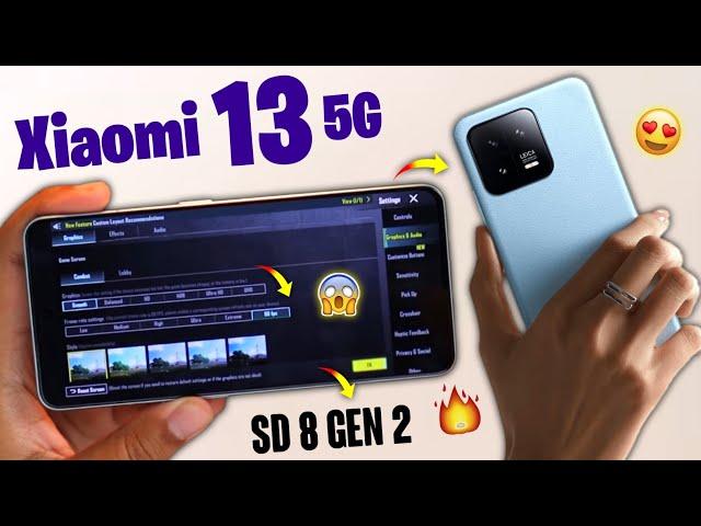 "Xiaomi 13 5G"PUBG/BGMI Gaming Review!(Real 90fps!)Gyro,Heat,Graphics & FPS Explained!