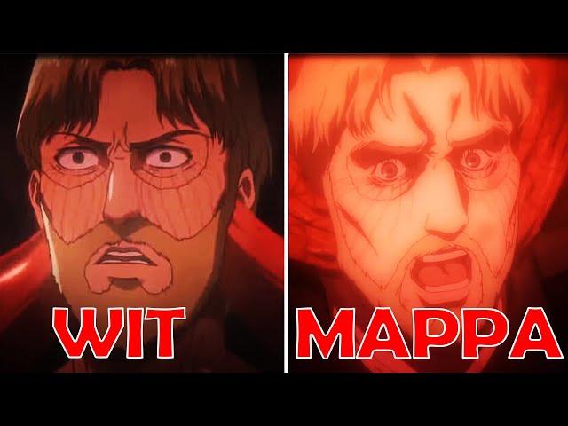 TOP 5 things MAPPA did better than WIT STUDIO in AOT Final Season | (AOT Ranking Tier List)