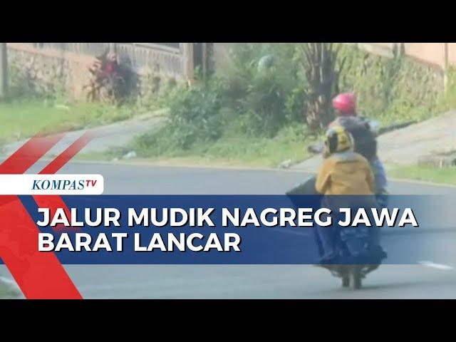 H-1 Lebaran, Arus Lalu Lintas di Jalur Nagreg Jawa Barat Lancar | 21 April 2023