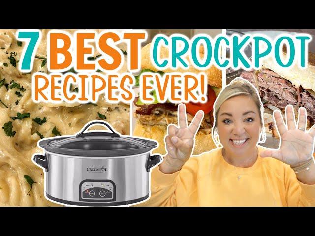 7 BEST EVER CROCKPOT RECIPES | EASY SLOW COOKER FALL RECIPES | MUST TRY EASY WEEKNIGHT DINNERS