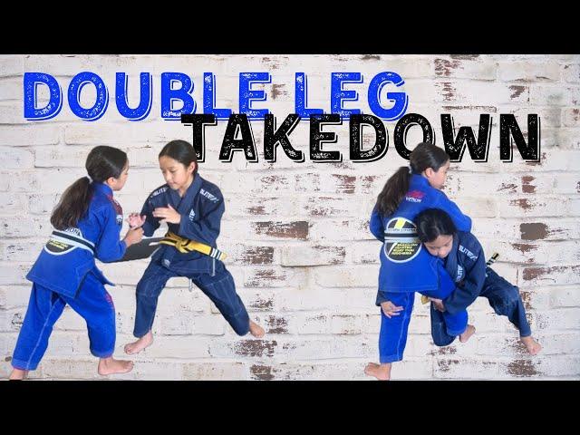 DOUBLE LEG TAKEDOWN BJJ | BEGINNER TECHNIQUE | AVIverse