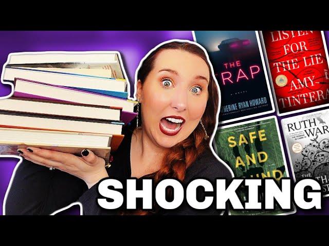 20 Thriller Books That SHOCKED Me  Best Thriller Book Recommendations