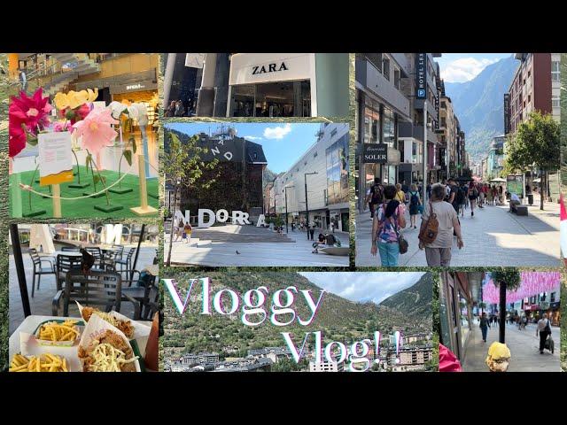 ANDORRA VLOG| Shopping, City tour, Lunch & AN EXCITING DISCOVERY… #travel #andorra