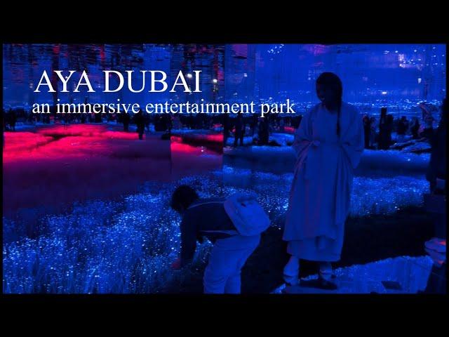 AYA,a trip to a beautiful universe !! new immersive entertainment park , Wafi Mall,Dubai