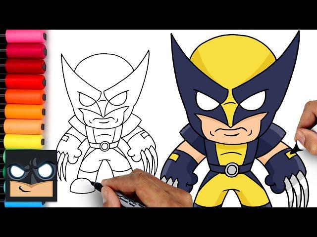 How To Draw Wolverine