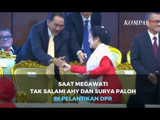 Viral Megawati Tak Salami AHY dan Surya Paloh, Ini Kata PDIP