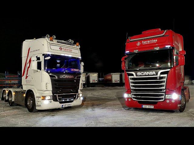 Moved to a three-axle tractor! Review of the Scandinavian king of roads Scania R560 V8!