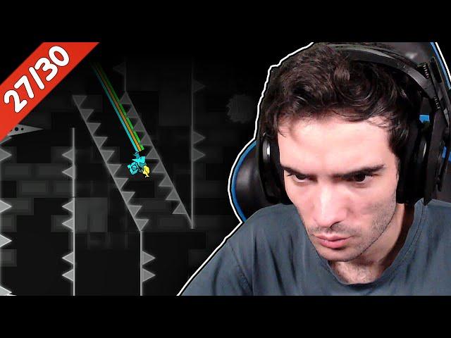 THIS INSANE DEMON WAS MY BIGGEST ANXIETY IN 2015 (Geometry Dash)