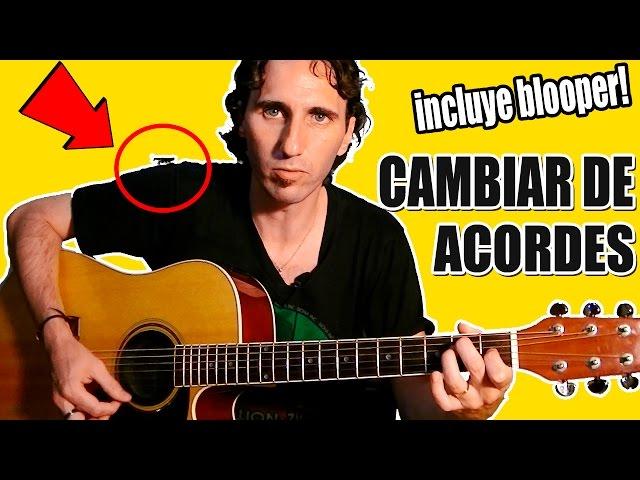 Como Cambiar De Acordes Rápidamente - INCLUYE BLOOPER! por Mario Freiria TCDG