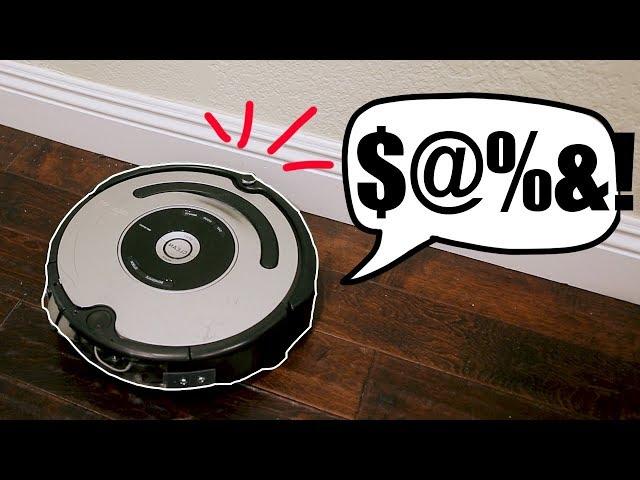 The Roomba That Screams When it Bumps Into Stuff