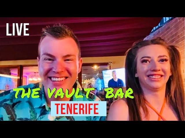 LIVE: The Vault Bar Tenerife | BIG Night Out -Trying not to get drunk!  **18+**