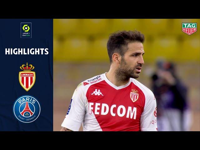 AS MONACO - PARIS SAINT-GERMAIN (3 - 2) - Highlights - (ASM - PSG) / 2020-2021