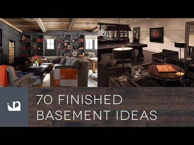 70 Finished Basement Ideas