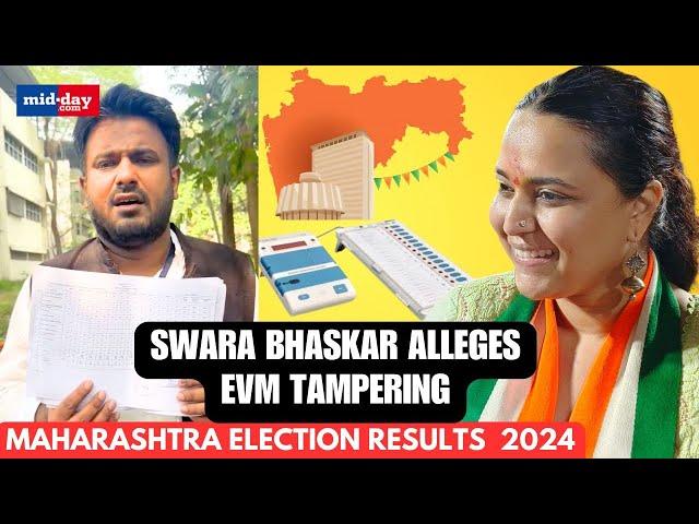 Maharashtra Election Results 2024: Swara Bhaskar’s husband Fahad Ahmad trails, actress cries foul