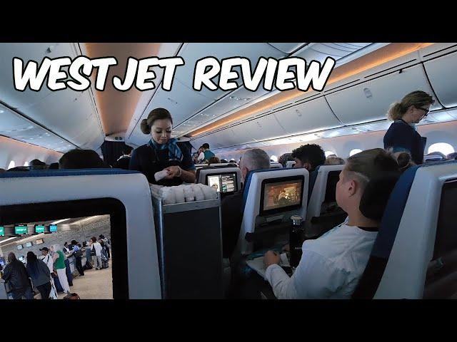 WestJet Domestic AND International Flights - Meals, Experience and Review