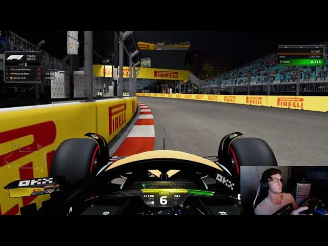 F1 23 Las Vegas *World Record* 1:29.796 | Lucas Blakeley