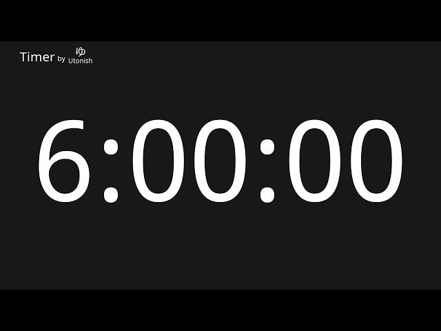 6 Hour Countup Timer