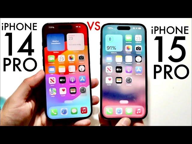 iPhone 15 Pro Vs iPhone 14 Pro In 2024! (Comparison) (Review)