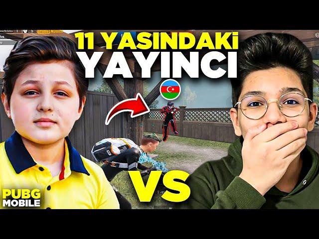 11 YAŞINDAKİ AZERBAYCANLI YAYINCIYLA VS ATTIM!! - PUBG MOBİLE